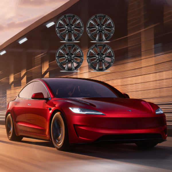 Tesla Model 3 18" Wheel Covers - Top-Level S Version