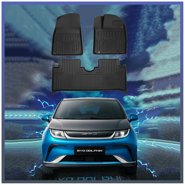 BYD Dolphin TPE Floor Mats 3PCS Set