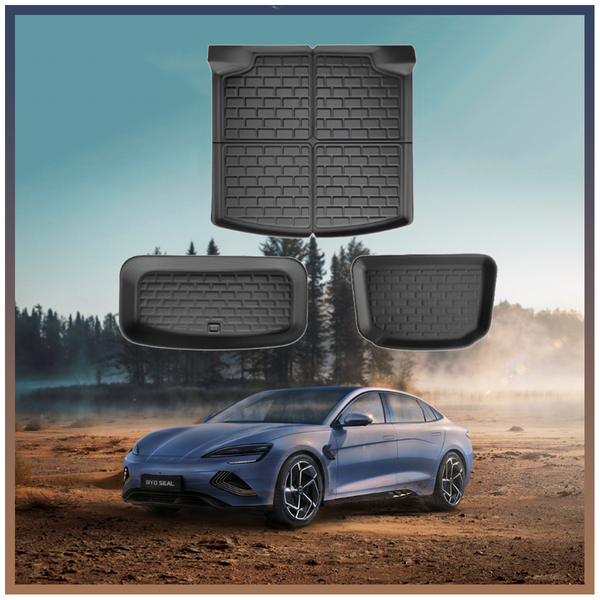 BYD Seal All Weather 3D XPE Trunk Mat 3PCS Set